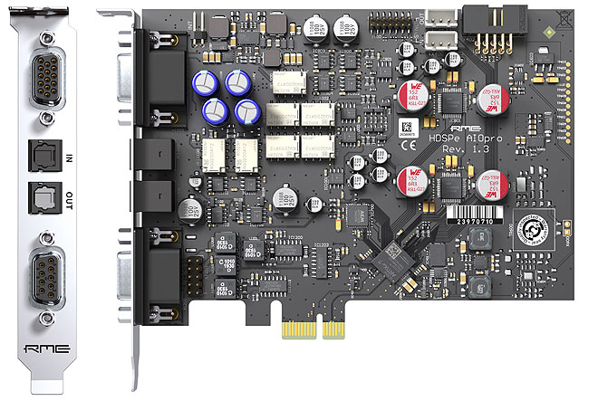 RMEの人気PCI Expressオーディオインターフェイスの後継機