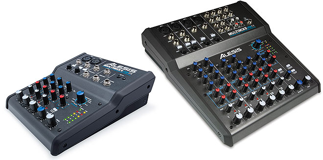 MultiMix 4 USB FX エフェクト＆USB 4チャンネルミキサー 製品情報：MultiMix 4 USB FX：Alesis