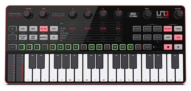 IK Multimediaの人気アナログシンセが進化、「UNO Synth Pro