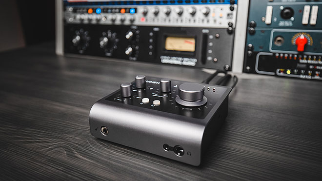 Audient、自宅スタジオでもプロ品質で録音できるコンパクトな2IN
