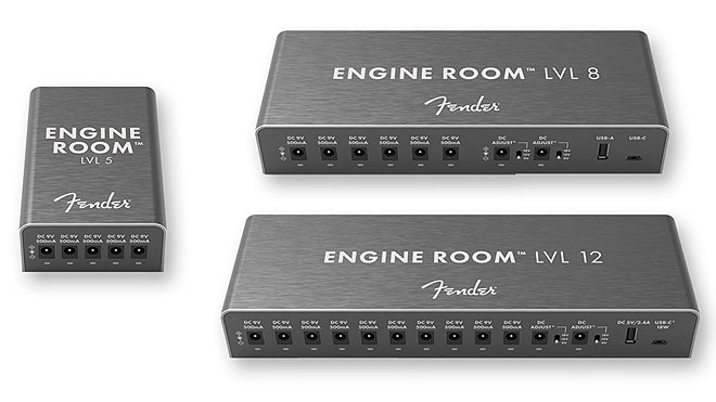 Fender エフェクターボード+パワーサプライ　セット販売 フェンダー、クリーンな電源を供給するエフェクトペダル用パワー