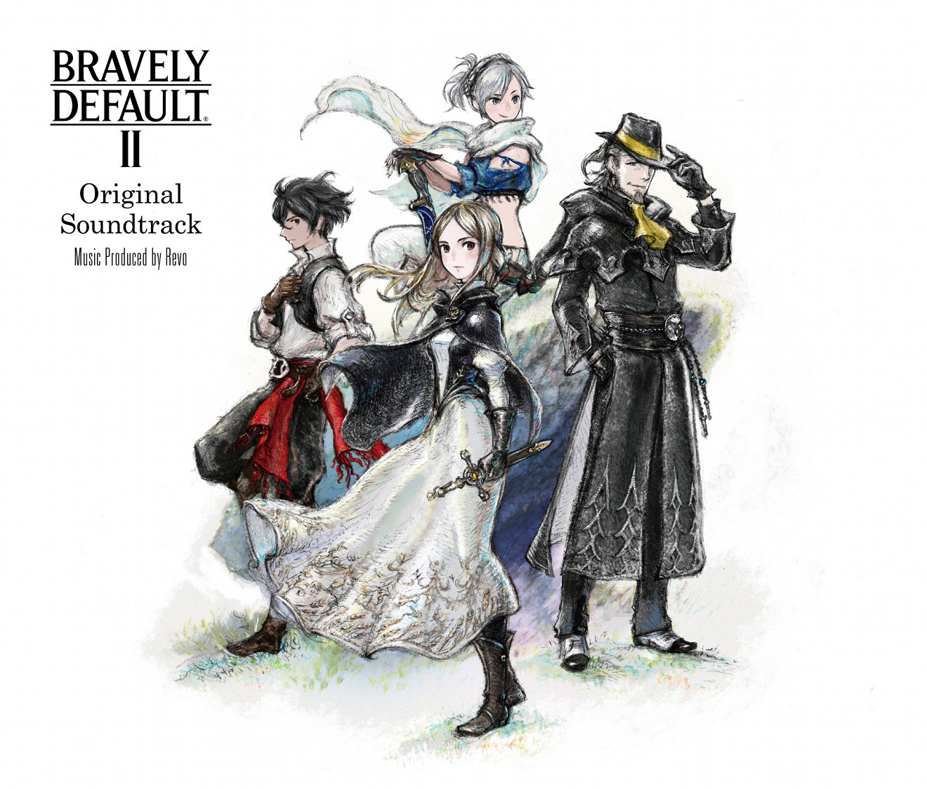 ブレイブリーデフォルトII　楽曲予約特典付 Revoが全楽曲担当の『BRAVELY DEFAULT II』サントラジャケットが
