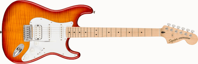h*4様 Squier Affinity Stratocaster 色:バーガン h*4様 Squier Affinity Stratocaster 色:バーガン