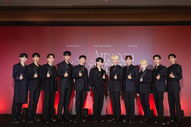 SEVENTEEN、ミニアルバム『Attacca』発売「SEVENTEENの情熱的な