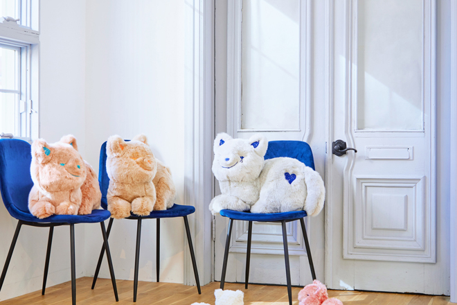 新品バッグ付き★完売品★米津玄師 リイシュー ねこちゃん Grande グランデ 米津玄師：リイシューねこちゃん Grande Light Gray × 2個