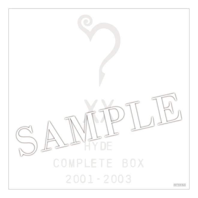 HYDE、『HYDE COMPLETE BOX 2001-2003』特典絵柄＆棺桶型ミラー