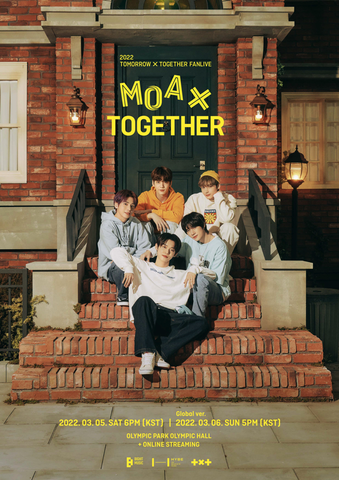 TOMORROW X TOGETHER、ファンライブ＜MOA X TOGETHER＞開催決定