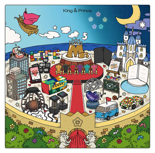 King & Prince Mr.5アルバムセット King & Prince、ベストアルバム『Mr.5』アーティスト写真と