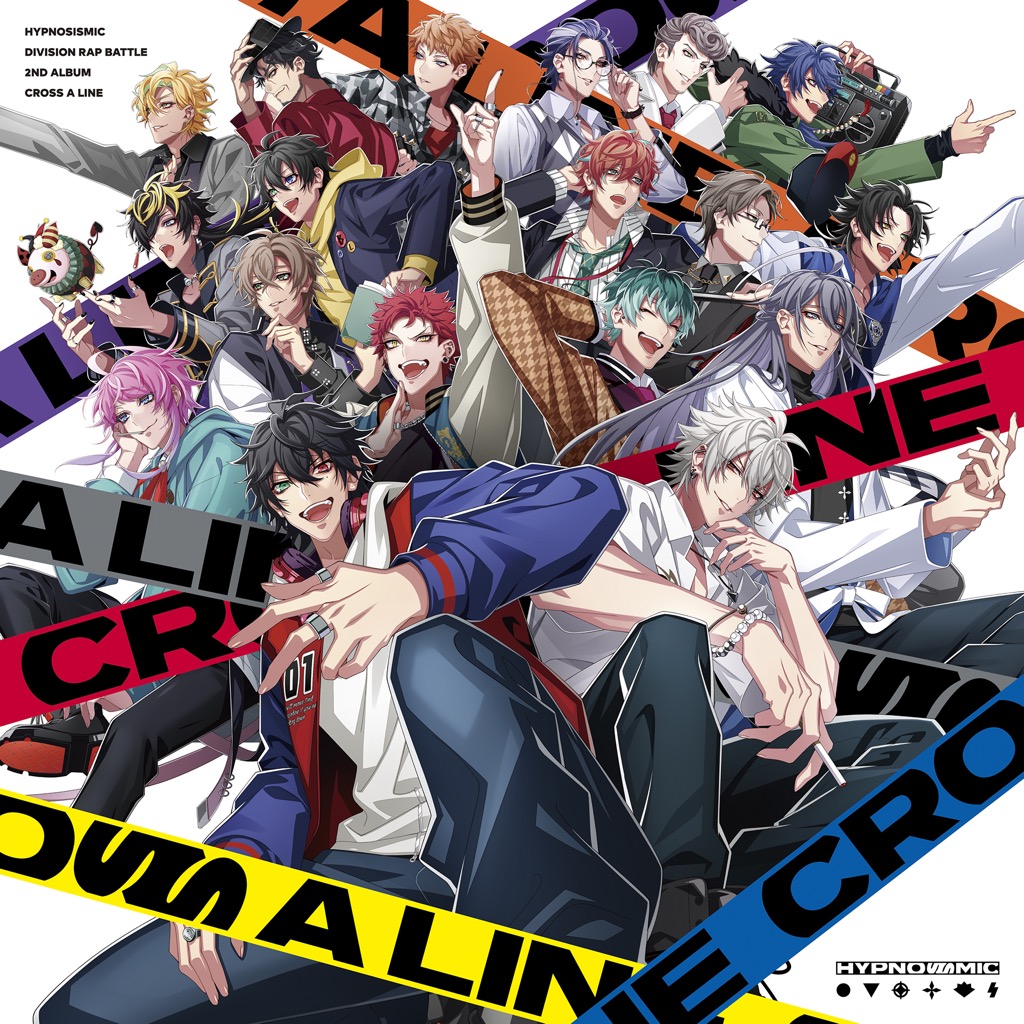 ヒプマイ、2ndアルバム『CROSS A LINE』アナログ盤がリリース