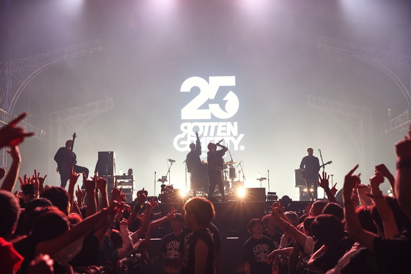 速レポ】＜SATANIC CARNIVAL＞ROTTENGRAFFTY、25周年の説得力と