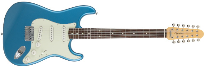 ストラトキャスター Fender】“Made in Japan Traditional”シリーズより、12弦仕様の