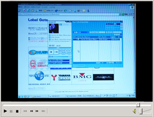 ７）ダウンロード映像へGO!
