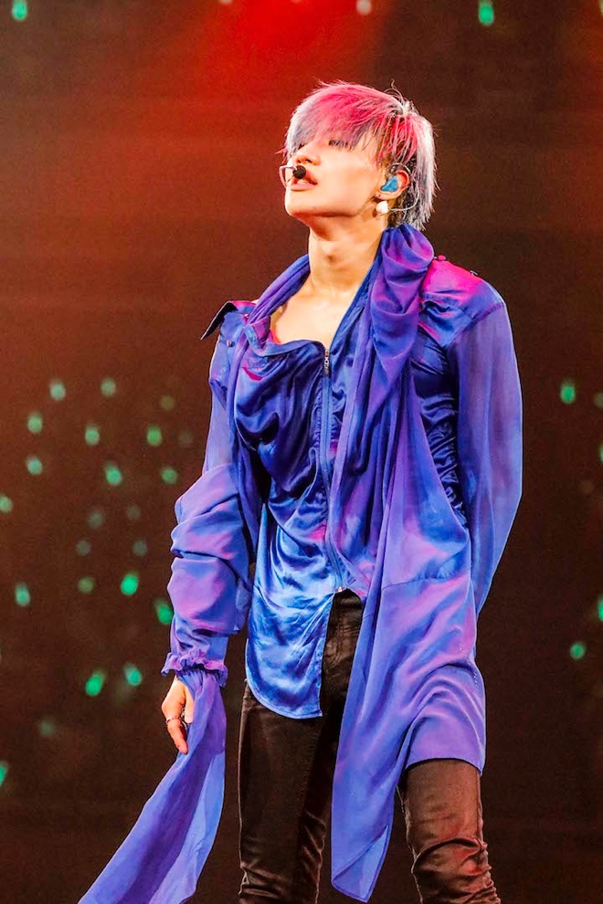 レポート】テミン(SHINee)、28,000人の武道館で「初めてのソロ