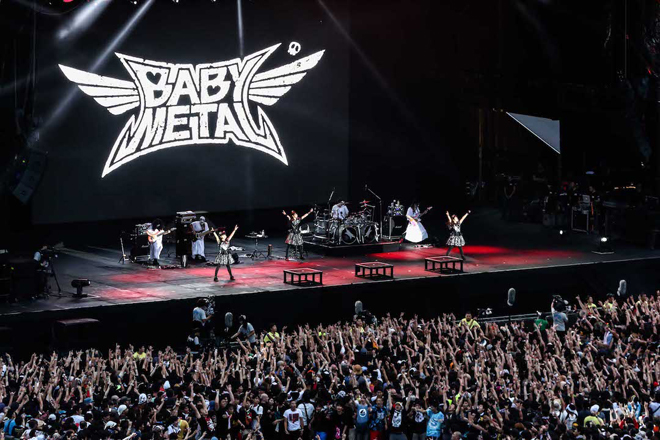BABYMETAL、＜サマソニ＞ヘッドライナーとしてメインステージ