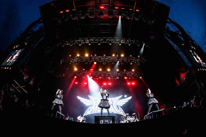 BABYMETAL、＜サマソニ＞ヘッドライナーとしてメインステージ