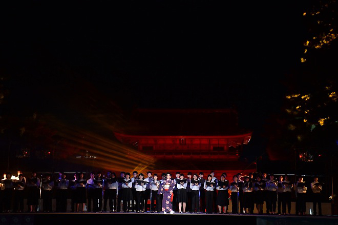 倉木麻衣 in 平安神宮 第1回 京都学生祭典☆我信を持て!座右の銘センス扇子 倉木麻衣 in 平安神宮 第1回 京都学生祭典☆我信を持て!座右の銘
