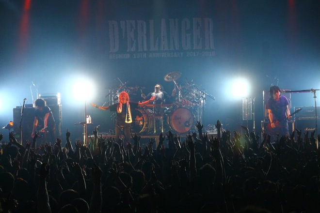 ライブレポート】D'ERLANGER、「あんまり言わないけど、すげぇ