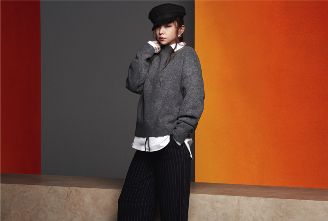 安室奈美恵、H&Mとのコラボ第二弾。秋の新コレクションを発表