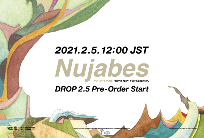 Nujabes、オフィシャル・ポップアップAL『metaphorical music
