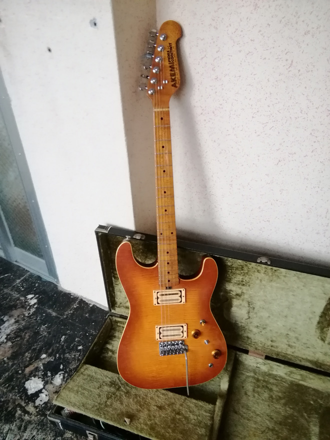 松下工房 Seen オーダー 超貴重 All Mahogany 単板 フルアコ