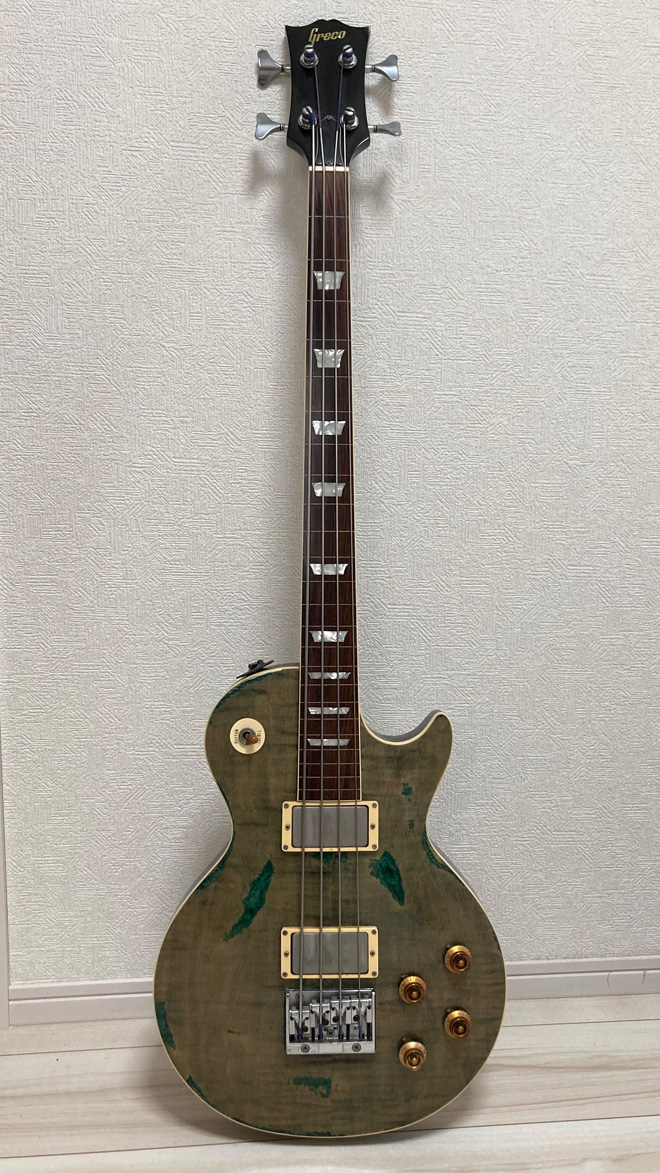 俺の楽器・私の愛機】456「青いLPベース」 | BARKS