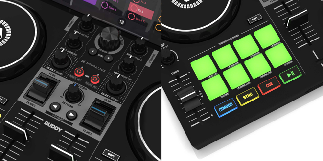 DJコントローラー BUDDY 使い方解説動画付き！] Reloop BUDDY Apple music対応 djay専用2
