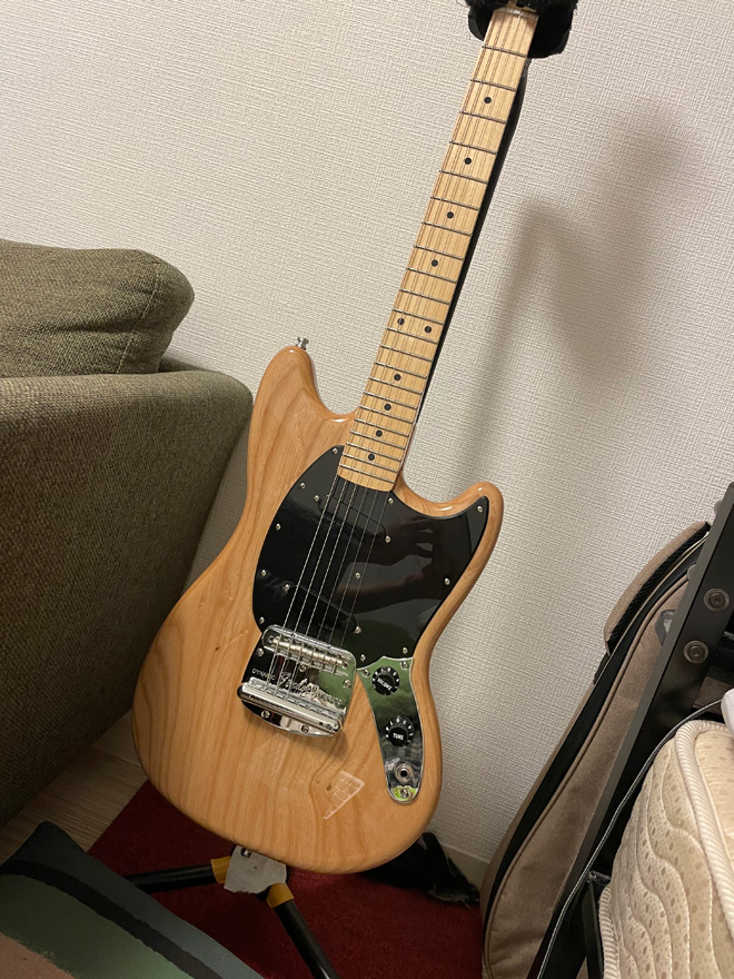 そ*の様 最終価格Char風ムスタング　 バーガンディマッチングヘッド 試奏のみ そ*の様 最終価格Char風ムスタング バーガンディマッチング