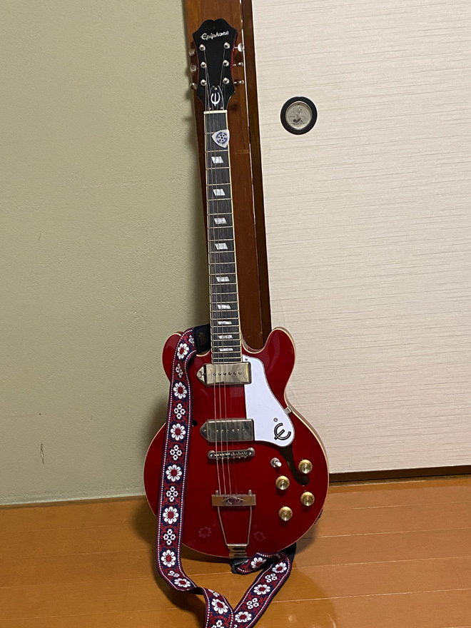 エピフォンカジノクーペ 楽天市場】Epiphone Casino Coupe Cherry カジノクーペ フルアコ