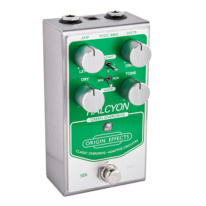 【ほぼ未使用・保証書付き】Halcyon Green Overdrive ORIGIN EFFECTS「Halcyon Green Overdrive」発売 | BARKS