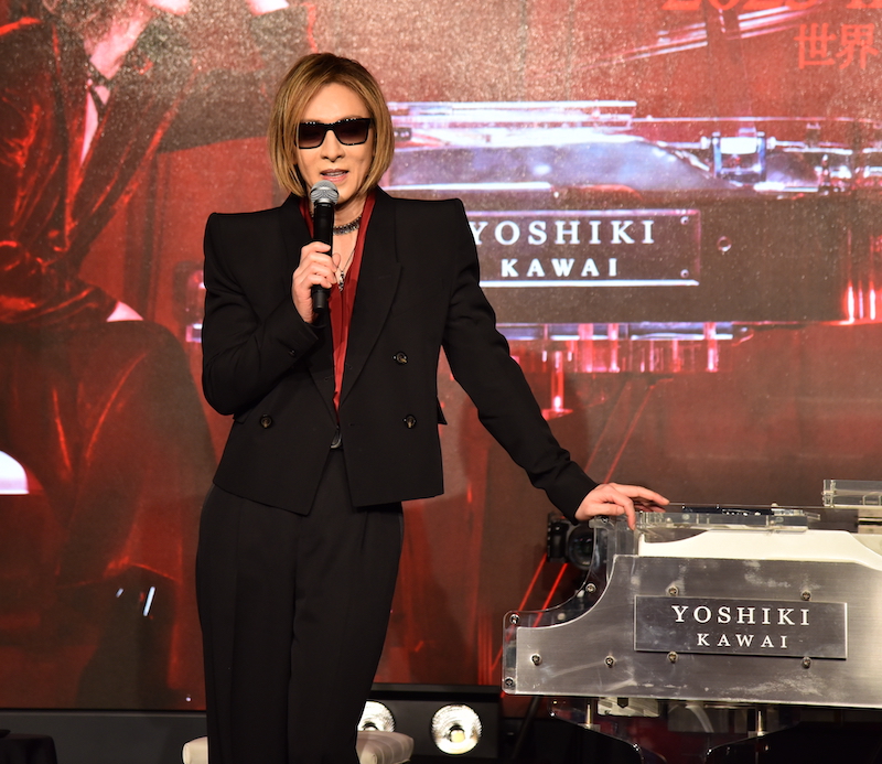 YOSHIKI、＜世界一豪華なDINNER SHOW＞開催決定。新曲も披露予定