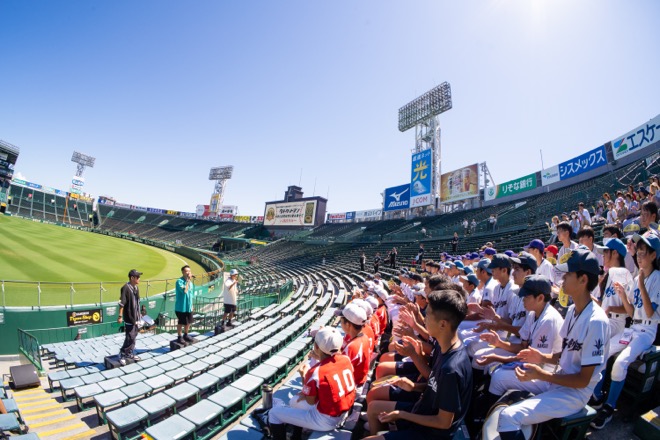 べリーグッドマン 甲子園球場10周年ライブユニフォーム 甲子園ライブ記念ベースボールシャツ | ベリーグッドマン