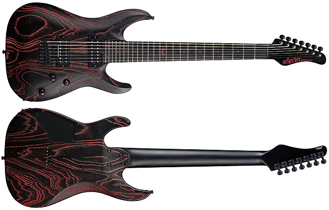 SiMのSHOW-HATE、7弦シグネチャーモデルをSCHECTERより新発売