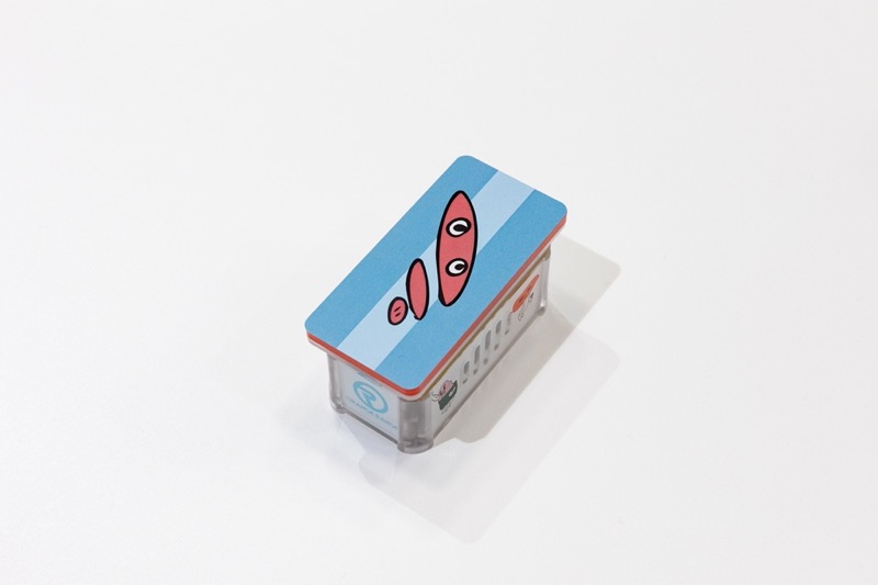 SUSHI BEAT 寿司蓮司（上・2貫セット）　着せかえネタシール SUSHI BEAT 寿司蓮司（上・2貫セット） 着せかえネタシール