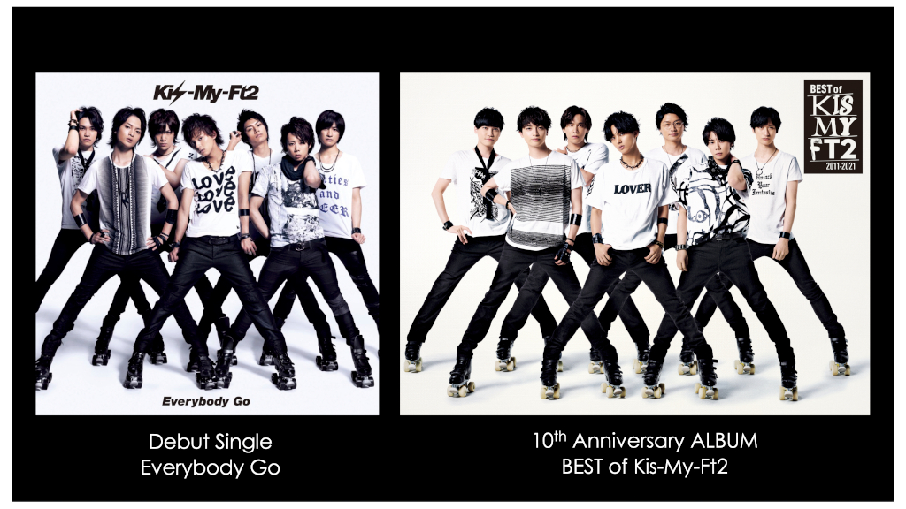 Kis-My-Ft2、ベストAL『BEST of Kis-My-Ft2』ジャケ写でデビュー