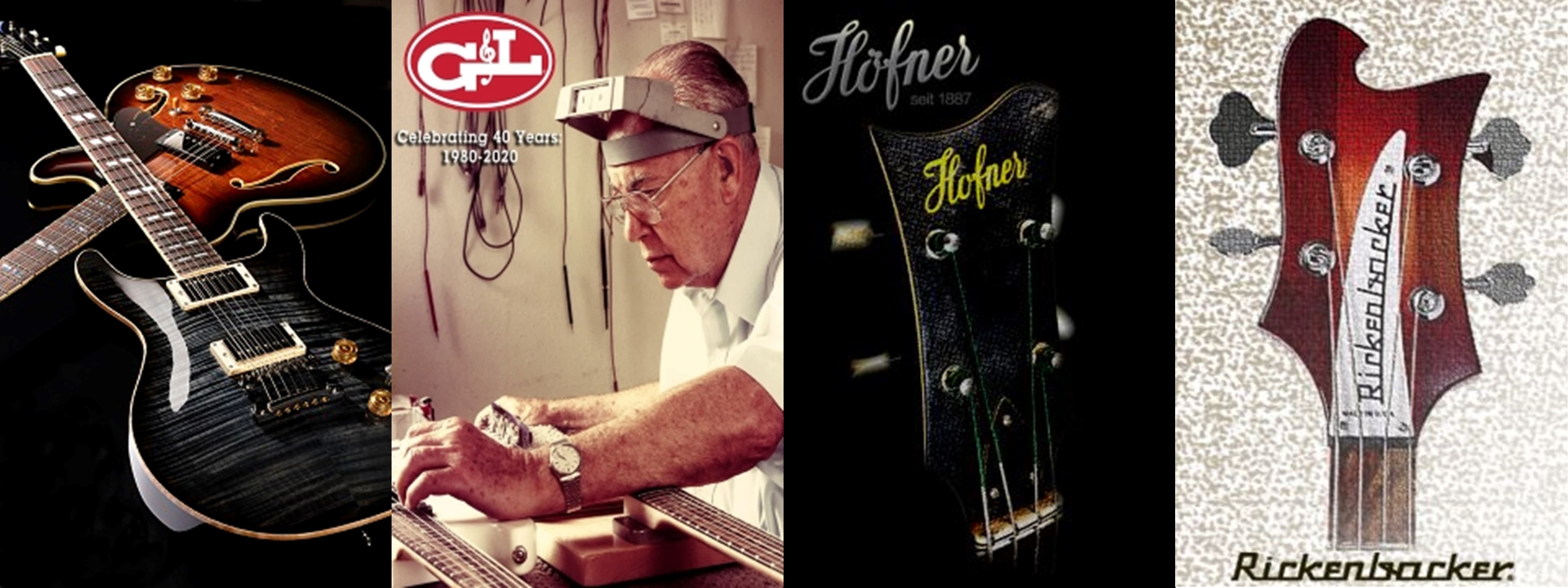 G&L,Rickenbacker,Hofner,Wisdom Guitar,Providence