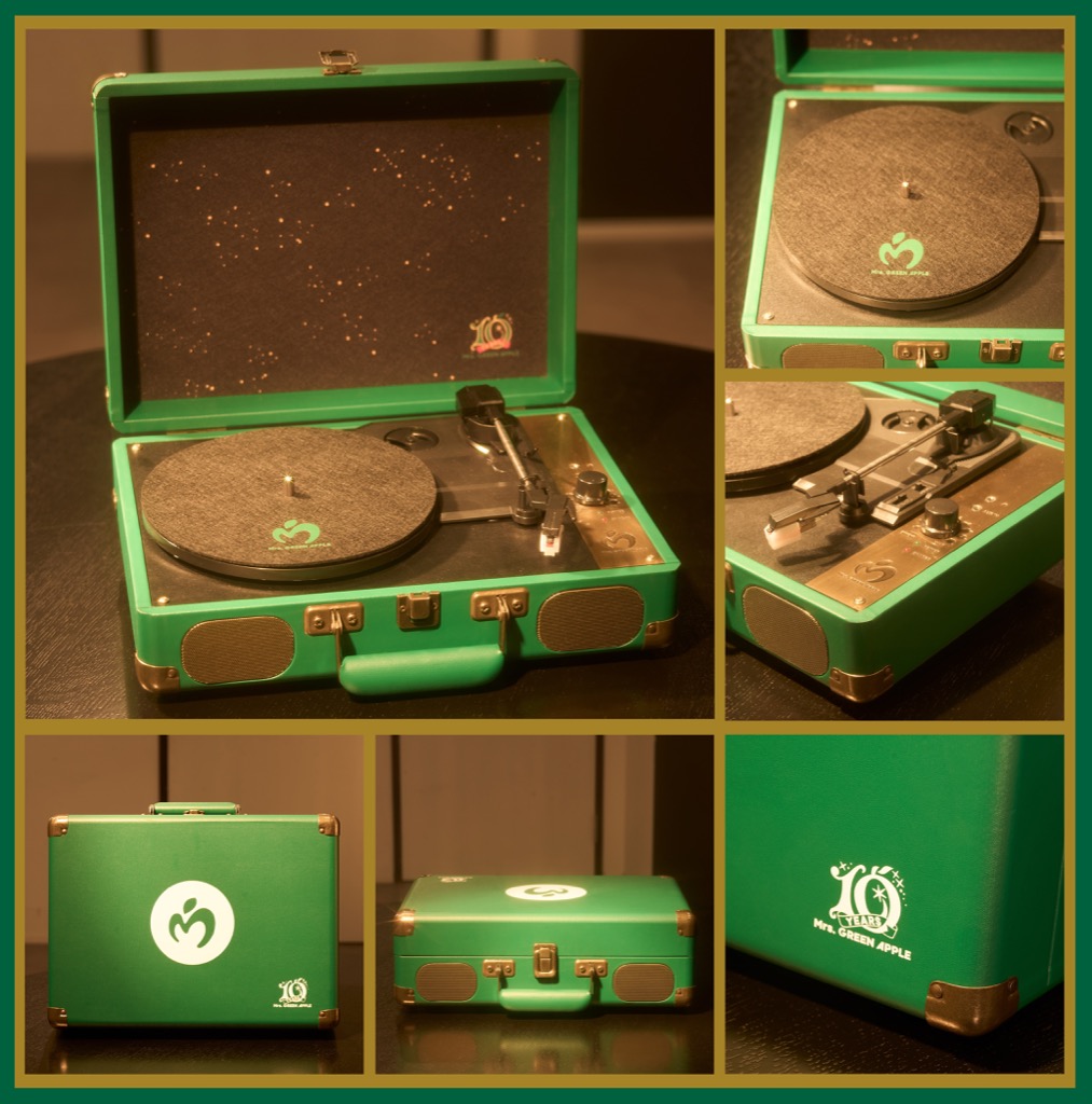 Mrs. GREEN APPLE、初のアナログ盤2タイトルとポータブル