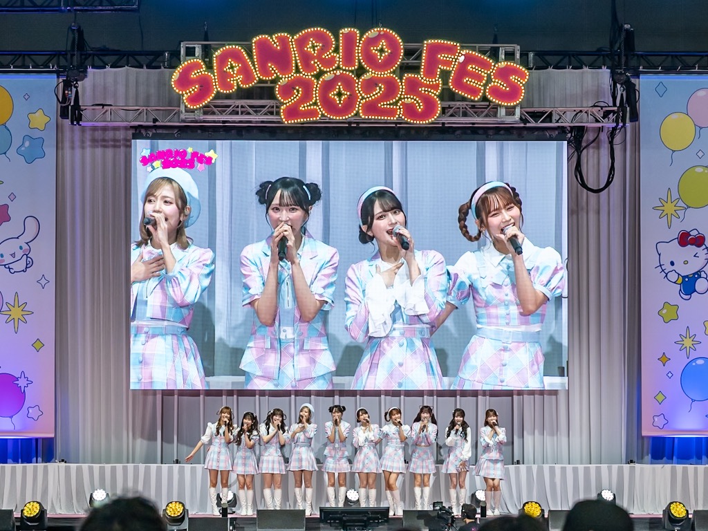LOVE、＜SANRIO FES 2025＞でシナモロールたちとのコラボ