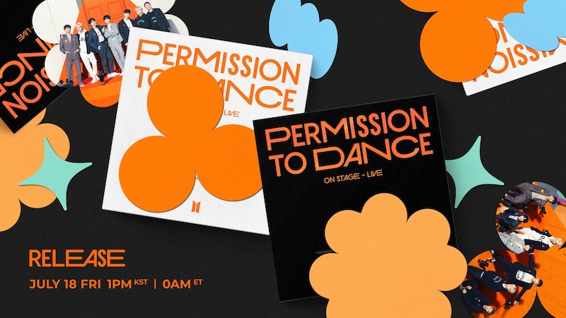 BTS、初のライブアルバム『PERMISSION TO DANCE ON STAGE – LIVE