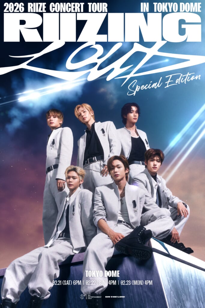 RIIZE、東京ドーム3daysを2026年2月開催 | BARKS