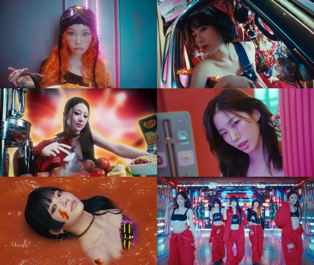 LE SSERAFIM、1stシングル「SPAGHETTI」リリース＋MV公開