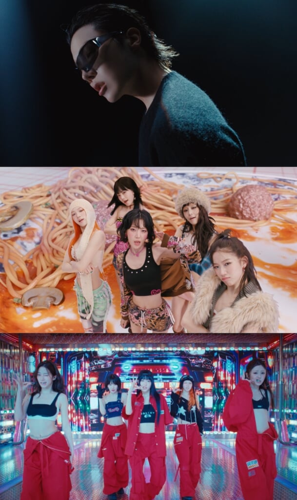 LE SSERAFIM ユンジン hello82 SPAGHETTI 猫耳 LE SSERAFIM、1st