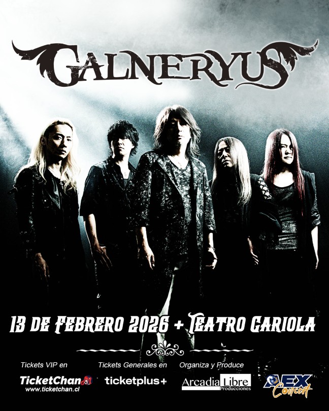 GALNERYUS、来年2月にチリ＆メキシコ公演決定 | BARKS