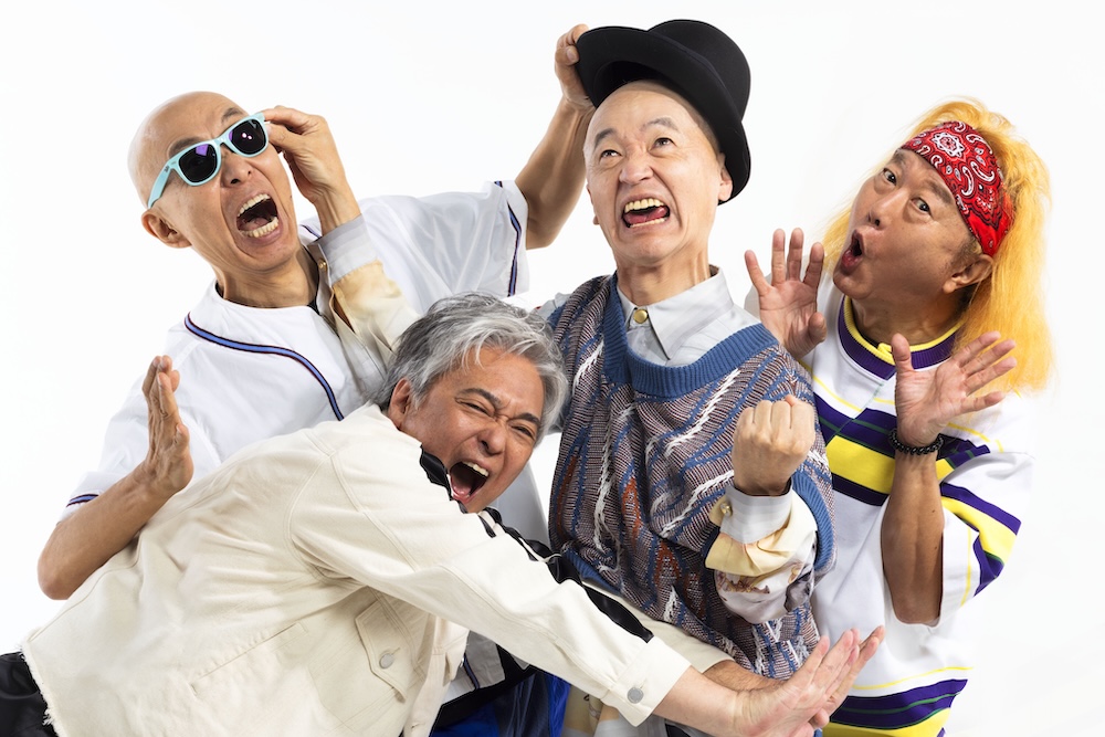 爆風スランプ、35年ぶりに日本武道館公演開催決定。新アー写公開＆26年