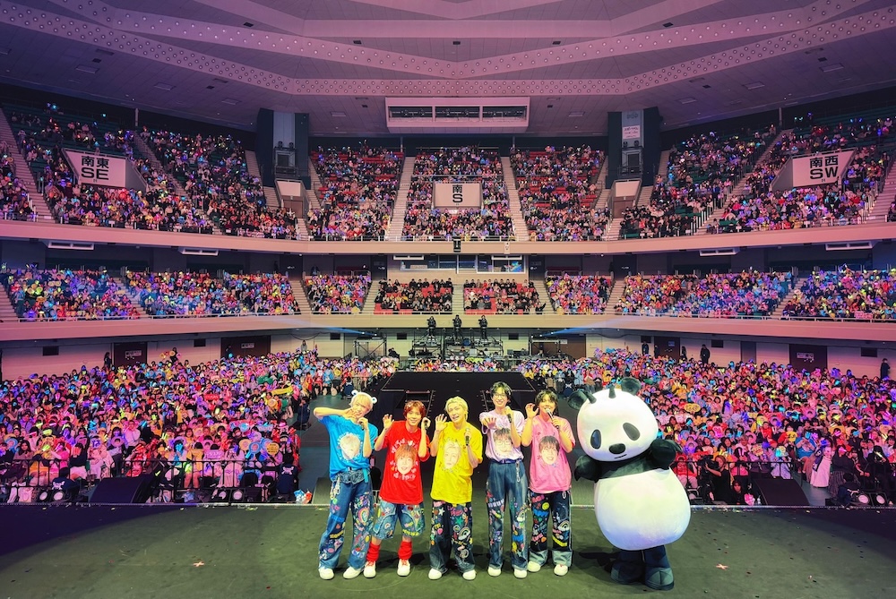 パンダドラゴン、2度目の日本武道館公演＜ドキドキ！？パラゴン