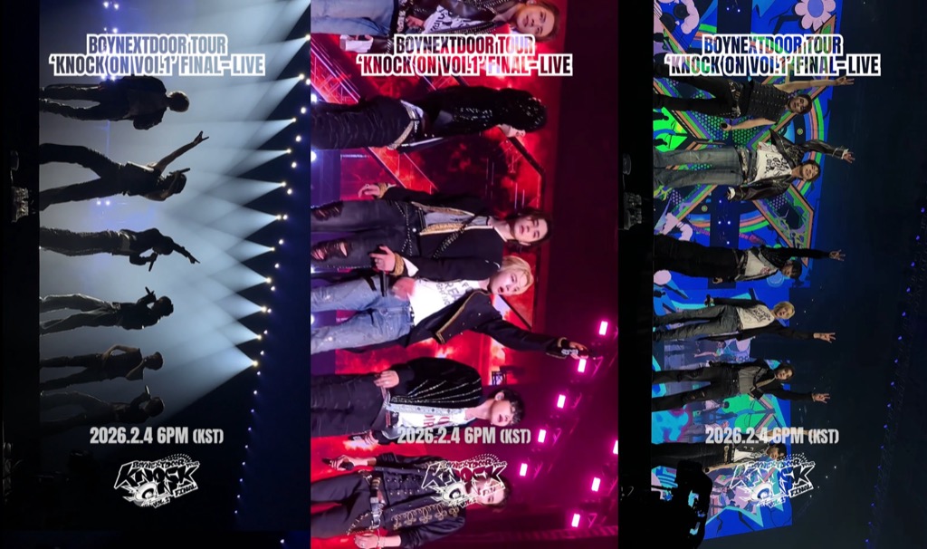 BOYNEXTDOOR、＜KNOCK ON Vol.1＞ツアーファイナル公演が初のライブ