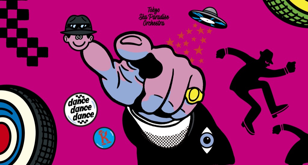 スカパラ、“VS.シリーズ”収録アルバム『［SKA］SHOWDOWN』ジャケット