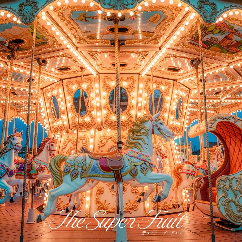 THE SUPER FRUIT、バレンタインデーに新曲「恋はメリーゴーランド