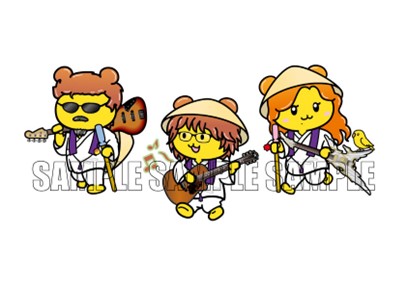 THE ALFEE、秩父札所午歳総開帳とコラボ。「歌朱印」「ポテくまくん