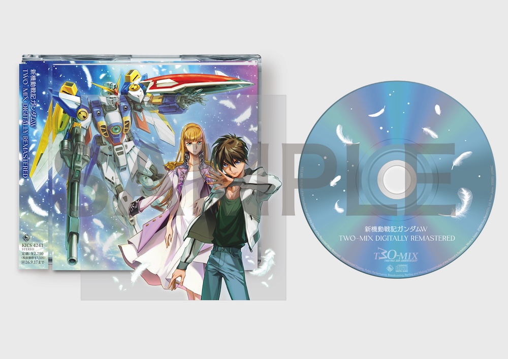 TWO-MIX、デビュー30周年を記念したCD2作を本日リリース。ステッカーが