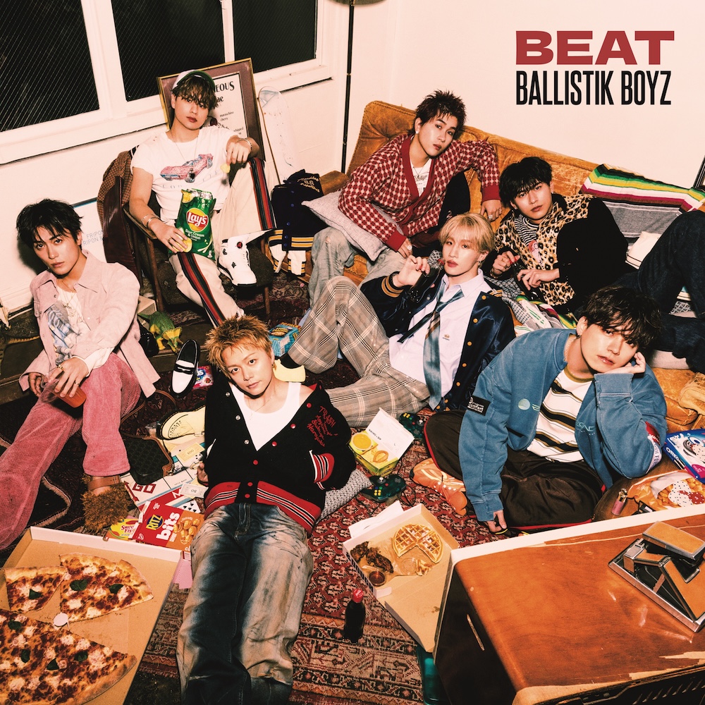 BALLISTIK BOYZ、最新EP『BEAT』全形態のジャケット写真解禁。収録曲